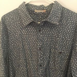 Denim Long Sleeved Button Down